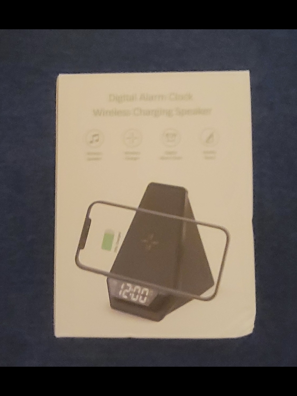 Wireless Speaker + Charger Combo Box